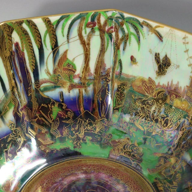 Wedgwood Fairyland Lustre Octagonal Dana Bowl For Sale - Image 12 of 18