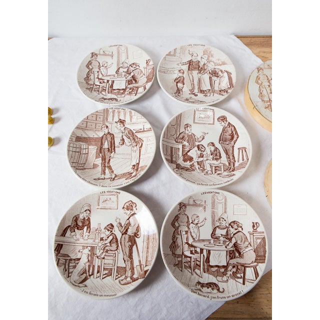 The plates measure 19 cm in diameter This piece has an attribution mark, I am sure that it is completely authentic and...