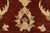 Red Ziegler Rug 10'1'' X 13'11'' Red Wool Traditional Hand-Knotted Oriental Carpet For Sale - Image 8 of 12