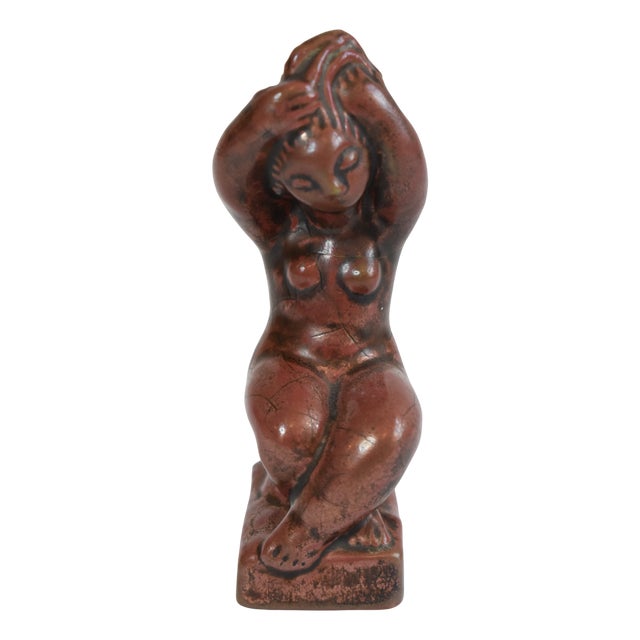 Woman Figure by Gertrud Kudielka for L. Hjorth Fabrikken For Sale