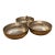 Christofle "Malmaison" Silver-Plated 3-Bowl Server For Sale