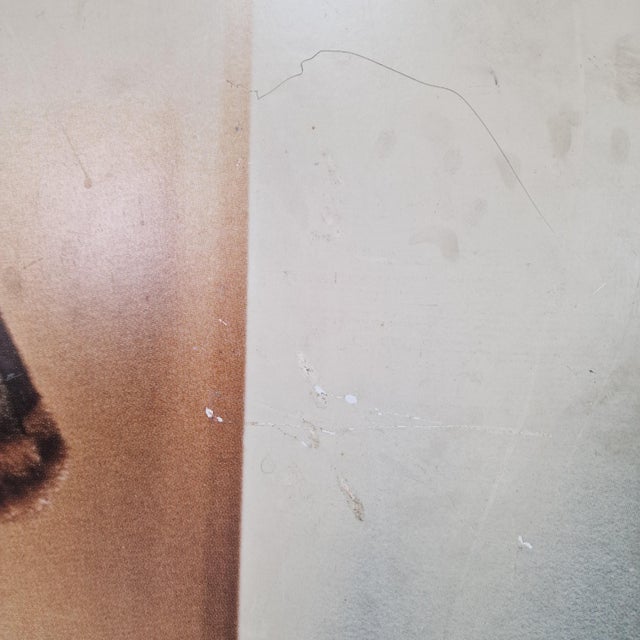 1980s Italian Linea Italiana Fashion Exhibition Poster on Aluminum, 1982 For Sale - Image 5 of 12