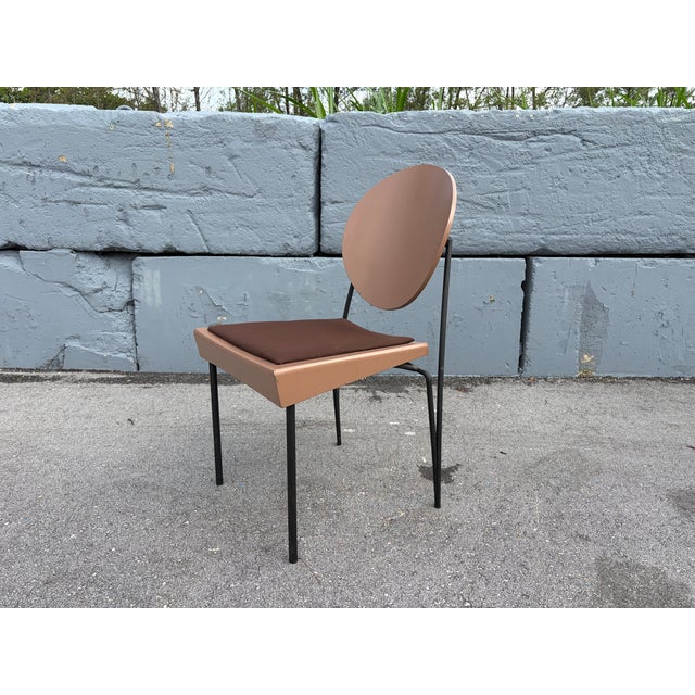 Set of Ten Attributed to Dakota Jackson Vik-Ter Dining Chairs For Sale In Miami - Image 6 of 18