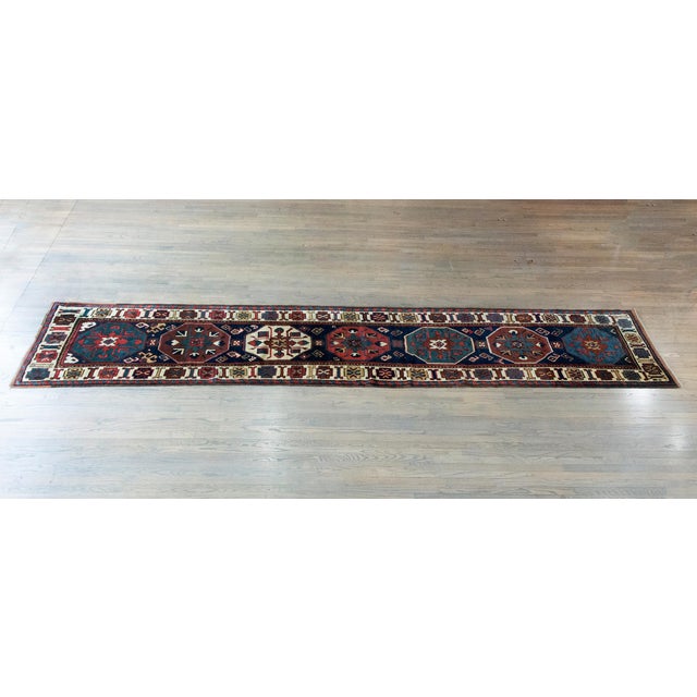 Early 20th Century Persian Kuba Runner For Sale - Image 16 of 16