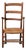 French Folk Armchair in Wood and Rush, Auvergne, 1900s For Sale