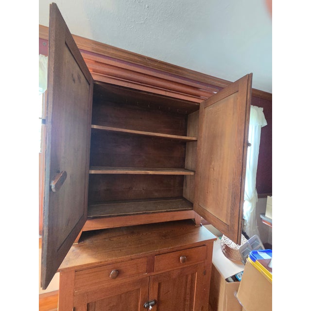 19th Century Step-Back Hutch For Sale - Image 10 of 11