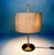 Large Minimalist Table Lamp in Brass and Wild Silk from Staff Leuchten, 1960s For Sale - Image 16 of 18