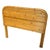Mid-Century Modern 1930s Restored Art Deco Stacked Rattan Twin Size Headboard For Sale - Image 3 of 9