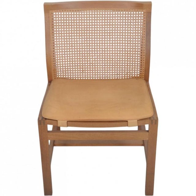 Wood Vintage King Chairs by Rud Thygsen, 1980s, Set of 4 For Sale - Image 7 of 18