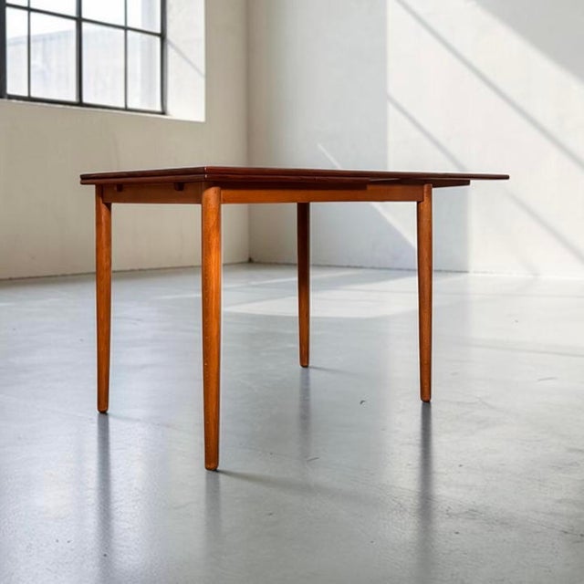 Danish Extendable Teak Dining Table, Denmark, 1960s For Sale - Image 9 of 16