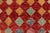 1990s Modern Balochi Red/Blue Wool Rug - 3'3''x5'0'' For Sale - Image 5 of 11