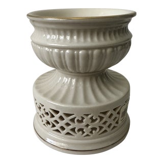 1990s Lenox Versailles Pillar Candle Holder For Sale