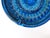 Ceramic Large Mid-Century Round Rimini Blue Glazed Ashtray attributed to Aldo Londi for Bitossi, 1950s For Sale - Image 7 of 14