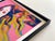 Pink Andy Warhol Foundation Offset Lithograph Print Framed Pop Art Poster " Birth of Venus " 1984 For Sale - Image 8 of 12