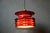 Scandinavian Red Pop Suspension Lamp For Sale - Image 3 of 13