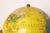 Vintage Replogle Yellow and Red Tin Litho "Globe Grams' Spinning World Globe For Sale - Image 16 of 18