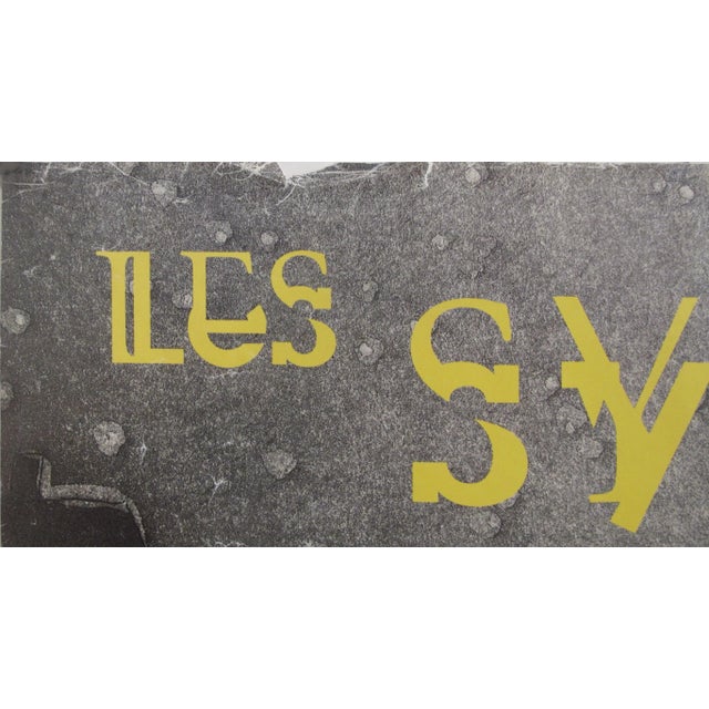 Dark Gray 1998 Original Poster, Les Symphonies Portuaires, Pointe-à-Callière Museum For Sale - Image 8 of 11