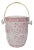 Pink Rose Blossom Ice Bucket For Sale