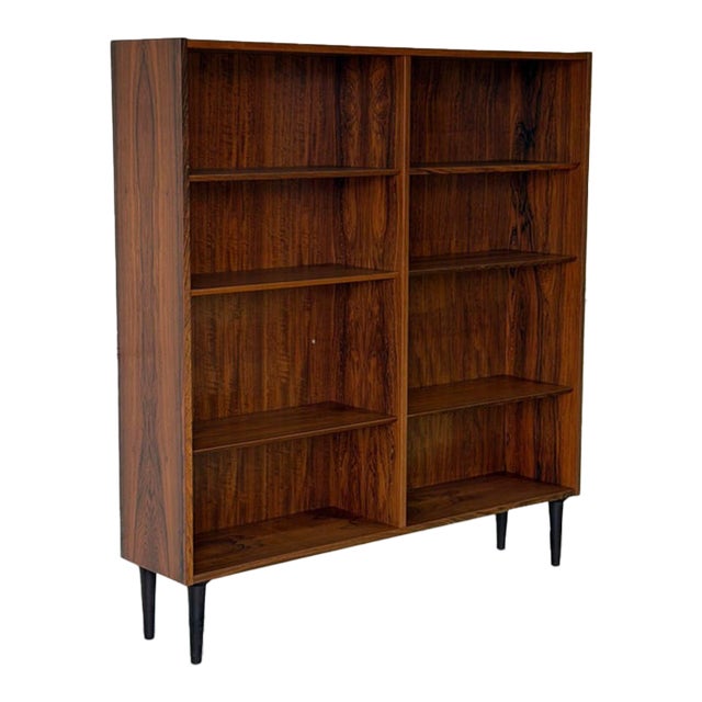 Poul Hundevad Rosewood Bookcase Danish Mid-Century Modern 1960s For Sale