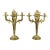Pair of Late 19th Century Neoclassical Gilt Bronze/Ormolu 4-Arms Candelabras, France For Sale