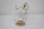 Price reduced $60. Now only $195! This is a very old and lovely Creamer with 24K gold powder infused into the glass. In...