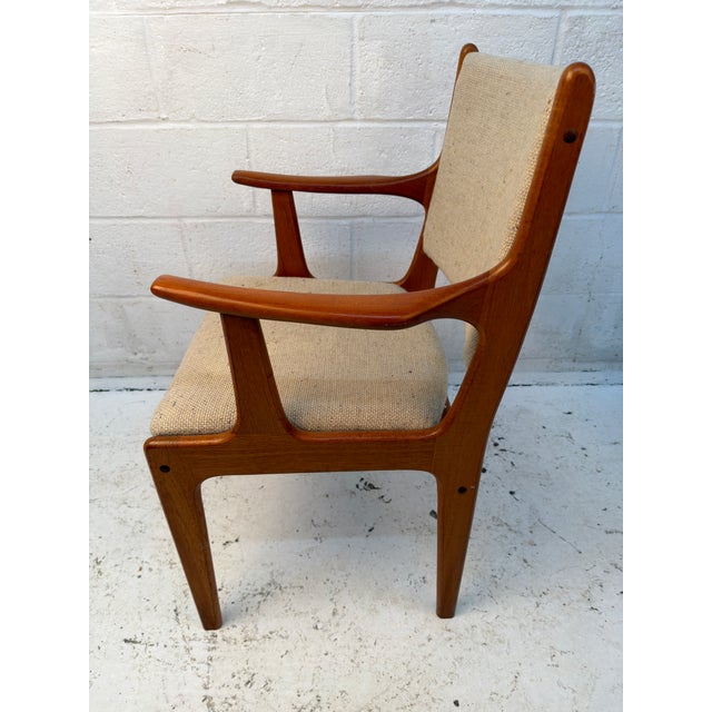 Mid 20th Century Set of Six Mid-Century Modern Teak Dining Chairs by Scandinavia Woodworks For Sale - Image 9 of 17
