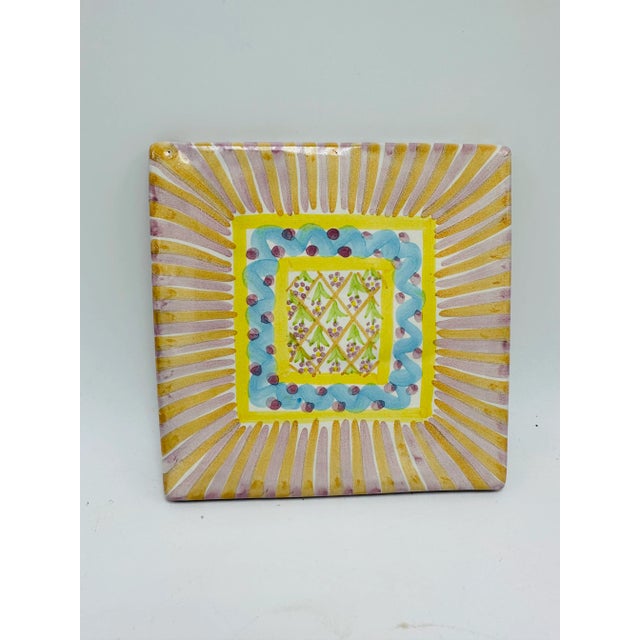 Mackenzie Childs Mackenzie Childs Trivet For Sale - Image 4 of 6