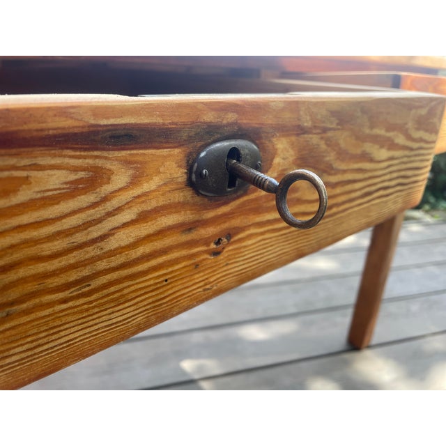 Antique Table in Fir, 1890s For Sale - Image 11 of 18