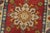 Textile Kazak Runner 2’10” X 9’9” Red Wool Tribal Hand-Knotted Oriental Rug For Sale - Image 7 of 13