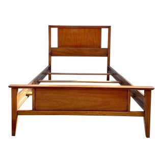 1951 Vintage Dixie Mid Century Modern Twin Bed For Sale