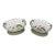 Pair of Derby "Moth Painter" Reticulated Porcelain Baskets C. 1758–1765 For Sale