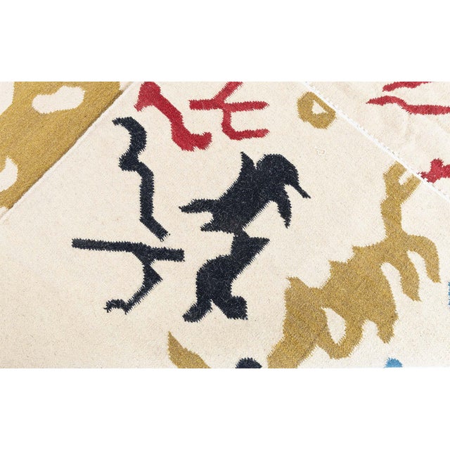 Oversized Modern Flat Weave Rug Doris Leslie Blau For Sale In New York - Image 6 of 8