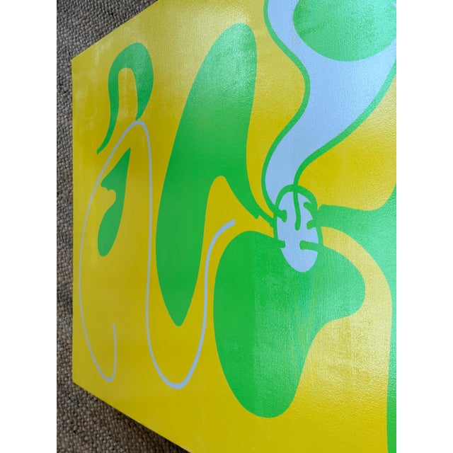 2000 - 2009 Large Abstract Pop Flower Giclée For Sale - Image 5 of 7