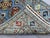 Blue and Burgundy Bokhara Wool Runner Rug With Tribal Gul Motifs, 2'11" X 9'7" For Sale - Image 17 of 17