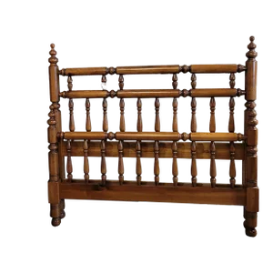 1970s Pennsylvania House Early American Style Pine Spindle Full Double Bed