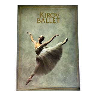 1990 Russian Leningrad State Kirov Ballet Book. For Sale