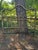 Beautiful vintage queen size metal bed frame set featuring a classic arched silhouette, decorative scrollwork, and elegant...
