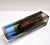 Geometric Faceted Uranium Sommerso Murano Glass Vase, Italy 1960s For Sale - Image 11 of 18