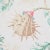 Schumacher Schumacher Del Tesoro Wallpaper in Pink & Aqua For Sale - Image 4 of 4
