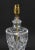 Late 20th Century Vintage English Cut Glass Table Lamp For Sale - Image 5 of 11