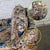 Mid-20th Century Traditional Sofa or Loveseat With Floral Chintz Fabric and Front Brass Ball Casters For Sale - Image 17 of 18