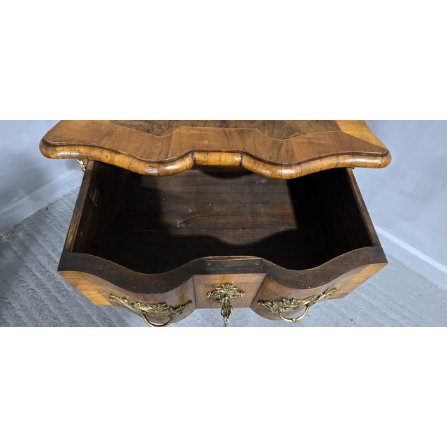 Small Maltese Walnut Commode Chest of Drawers, 1880 For Sale - Image 9 of 14