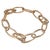 So Chic! This chunky 18kt Yellow Gold Double Marquise Link Bracelet is the perfect bracelet layering piece! The single...