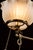 Early 20th Century Brass Pendant With Embossed Glass Shades For Sale - Image 9 of 10