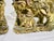Chinese Gilt Foo Dogs Candle Stands 19th Century - A Pair of 2 For Sale In New York - Image 6 of 12