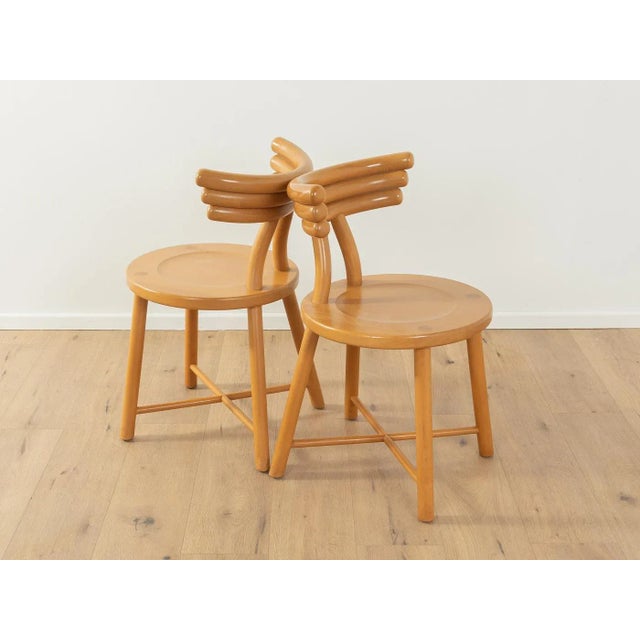Postmodern Postmodern Dining Chairs from Eka Wohnmöbel, 1980s, Set of 2 For Sale - Image 3 of 12