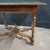 French 19th Century Walnut Side Table With X-Stretcher, Turned Legs & a Drawer For Sale - Image 9 of 18