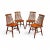 Mid-Century Dining Chairs, Set of 4 For Sale - Image 10 of 10