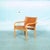 Danish Safari Armchair in Beech Wood and Leather, 1970s For Sale - Image 18 of 18