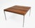 Mid-Century Modern Mid-Century Modern Coffee Table with Floating Top in Walnut and Chrome-Plated Square Steel Frame, 1960s For Sale - Image 3 of 16